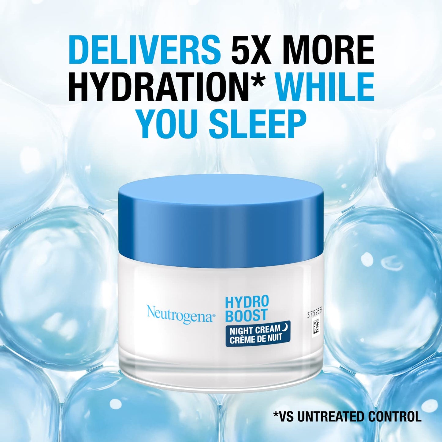 Neutrogena Hydro Boost - Moisturizing Night Mask, 50 ml (Packaging may vary)
