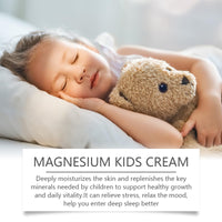 TBeautfave Magnesium Lotion for Kids | Baby Magnesium Lotion | Enriched with Natural Magnesium for Relaxation, Muscle Relief & Healthy Skin | Magnesium Kids Cream Apply To Legs, Arms Or Chest - 100g