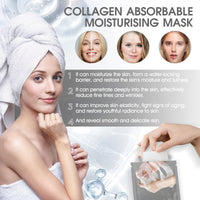 Allony Deep Collagen Anti Wrinkle Mask, Biodance Collagen Mask Overnight, Deep Collagen Overnight Mask, Deep Hydration, Firming and Repairing(4pcs)