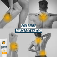 Surpass-Care SURPASS Warm up & Recovery Balm 200 ml - HotFlux Muscle & Joints Relief Rub - Innovative Body Warming - After Sport Recovery Support - Feet, Neck & Shoulders, Lower Back, Knees - No Irritation