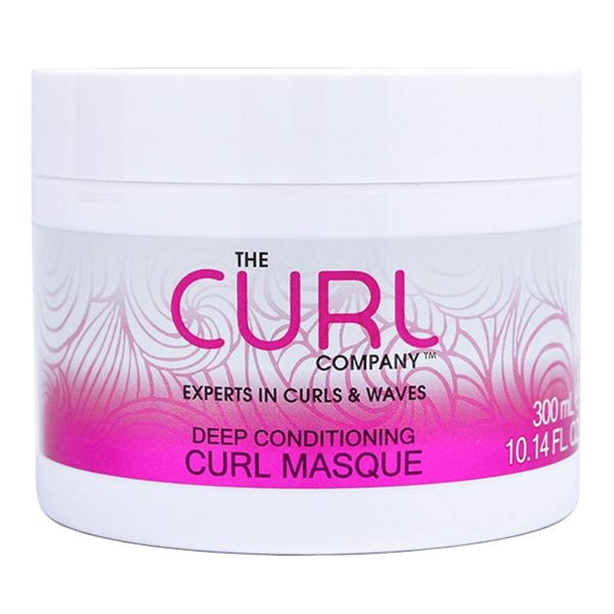 The Curl Company Deep Conditioning Curl Masque (300 ml) - Deeply Nourishes Dry damaged Curls, Ideal for Waves, Curls and Coils, Professionally Formulated with Curplex and Nourishing Moringa Oil