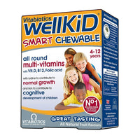 Vitabiotics Wellkid Muli-Vitamins Chewable, 30 Tablets