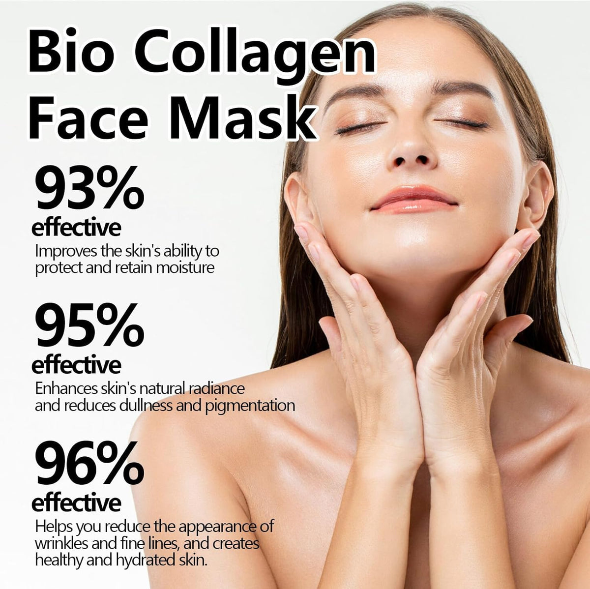 ChicNana Biodance Bio Collagen Face Mask, Collagen Face Mask 6Pcs Bio dance Collagen Mask Overnight Collagen Mask Face Masks Hydrating Face Mask Elasticity Improvem Tighten Skin (6pcs)