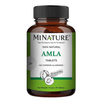 minature Mi Nature Amla Tablets -90 Tablets,1000mg | 100% Natural Amla Tablet | Amalaki | phyllanthus emblica | Immunity Booster | Vitamin C | Gluten Free | Vegan | from India