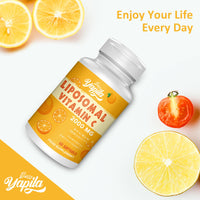 Liposomal Vitamin C Capsules 2000mg(3 Pack), Maximum Absorption, High dose VIT C, Ascorbic Acid, Antioxidant Supplement, Soy-Free, Non-GMO