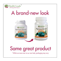 Health Leads ...Working With Nature Magnesium Gluconate 500mg x 90 Capsules (100% Additive Free)