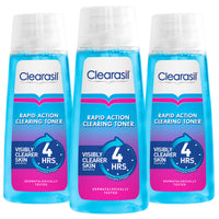Clearasil Ultra Rapid Action Deep Pore Salicylic Acid Treatment Toner, Unclog Pores For A Visibly Clearer Skin, Removes Dirt & Spots, 200ml