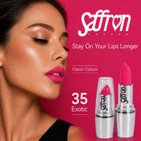 Saffron LONDON Saffron - 0134 Lipstick "Stay on Your Lips Longer" (Colour 35 Exotic)