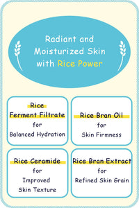 Rice face mask for Keana Nadeshiko Dry skin Moisturizing Firmness Elasticity
