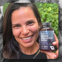 WeightWorld Weightworld Marine Magnesium with Vitamin B6 | 180 Vegan Capsules | 360mg per Serving | 3 Months Supply | Gluten-Free, Non-GMO & GMP-Approved | Magnesium Supplements | Made in the UK