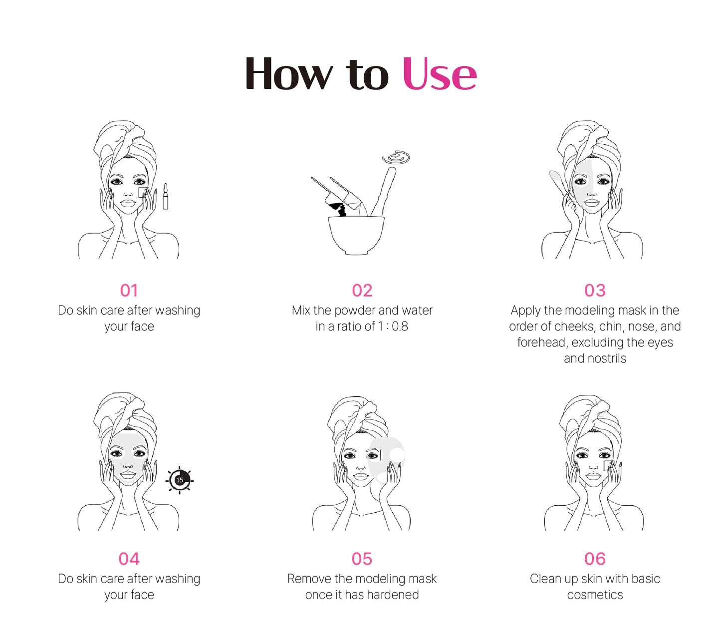 Q.REST [8.5oz ] Anskin Collagen Modeling Mask Powder Pack 240g Korea Skin Care For All Skin Type