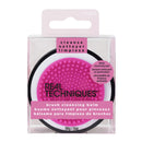 REAL TECHNIQUES Real Techniques Brush Cleansing Balm and Cleaning Mat, Mess-Free Brush Cleaner to Remove Makeup Residue, Easy Swirl & Rinse, Use with Cleansing Gel for Deep Clean, 1 Count