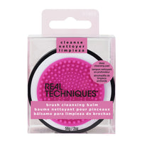 REAL TECHNIQUES Real Techniques Brush Cleansing Balm and Cleaning Mat, Mess-Free Brush Cleaner to Remove Makeup Residue, Easy Swirl & Rinse, Use with Cleansing Gel for Deep Clean, 1 Count