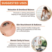 LEISGOTO Frankincense Oil for Skin, 100% Pure and Natural Organic Frankincense Oil for Self Care, Skin, Face, Hair, Relieving Discomfort, Calming, Massage & Relaxation | 60ml