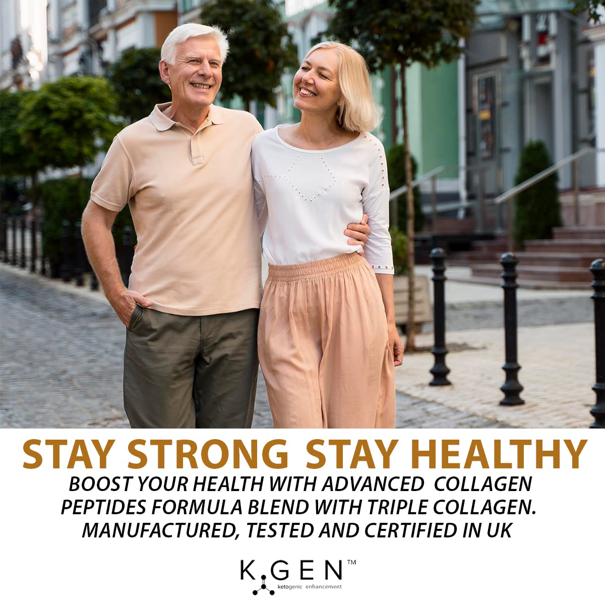 K GEN rejuvenation nutrition Pure Collagen Supplements Capsules Grass Fed Advanced Multi Collagen Peptides | Collagen Powder Pills for Hair, Skin, Nails, & Joints for Women & Men by K GEN