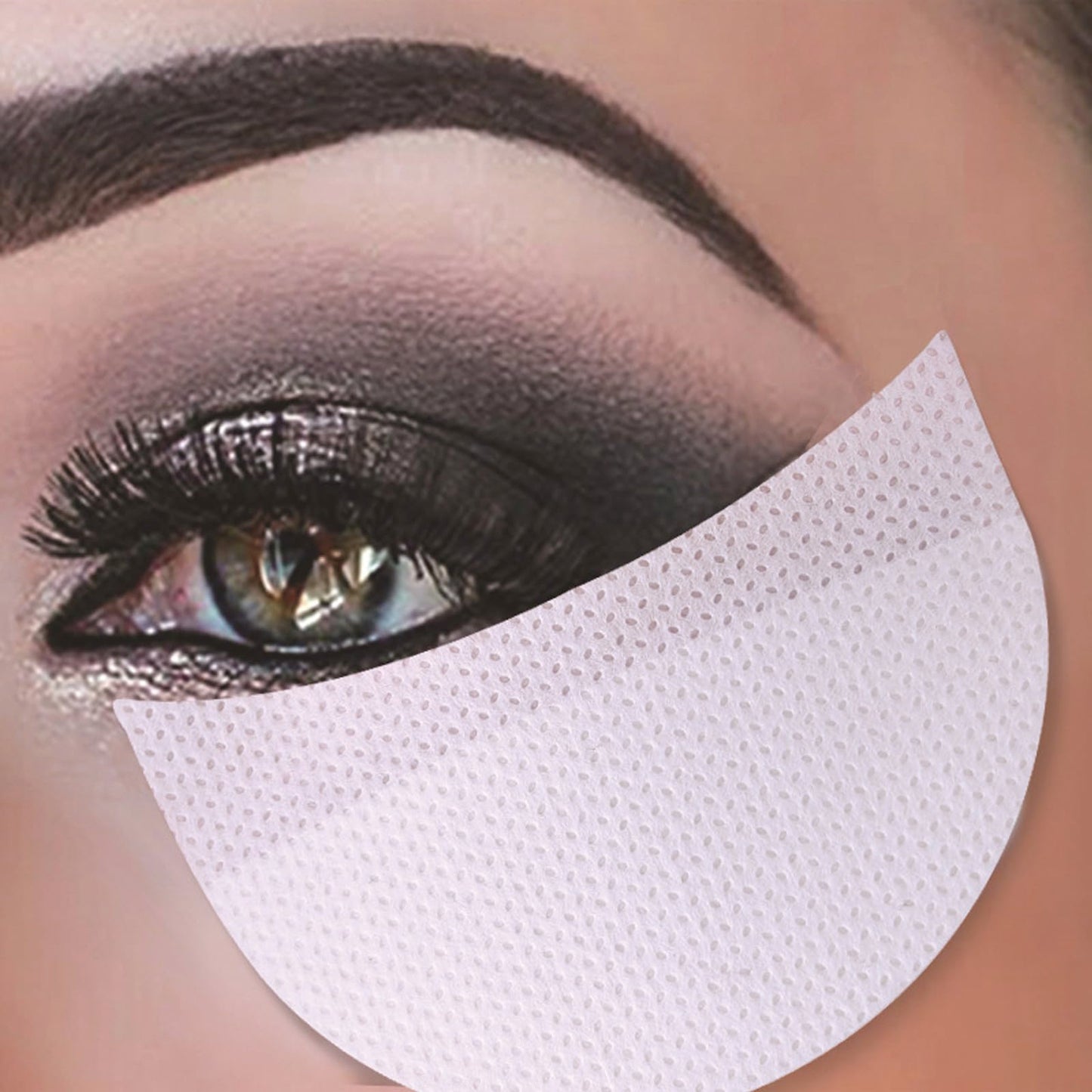 HAORQEE 30 PCS Eyeshadow Pads Eyeliner Tape Eye Make-Up Shield Protector Eye Shadow Stencil Tool for Women Eye Makeup, Eyelash Extension