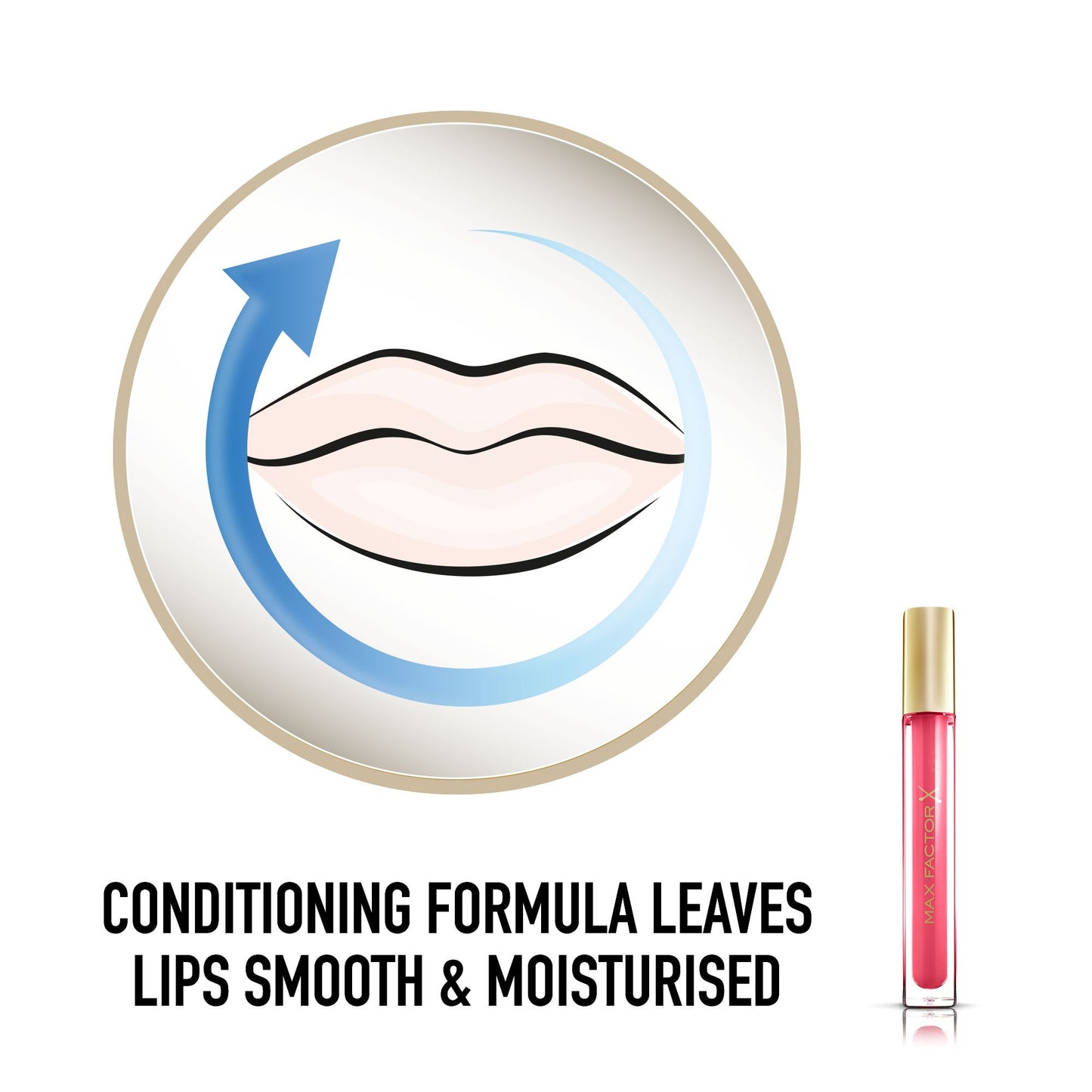 Max Factor Colour Elixir Lip Gloss, Shine Enhancers and Smoothing Oil, Enchanting Coral 25