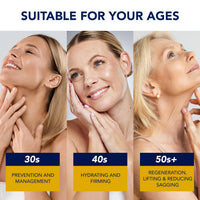 ElySeoul Neck Cream for Firming Tightening & Wrinkle: Korean Made Crepey & Sagging Skin Toning, Anti-Aging Cream for Décolleté, Chest - Acetyl Hexapeptide-8, Collagen Water, Peptides, Skin Derma Rejuven