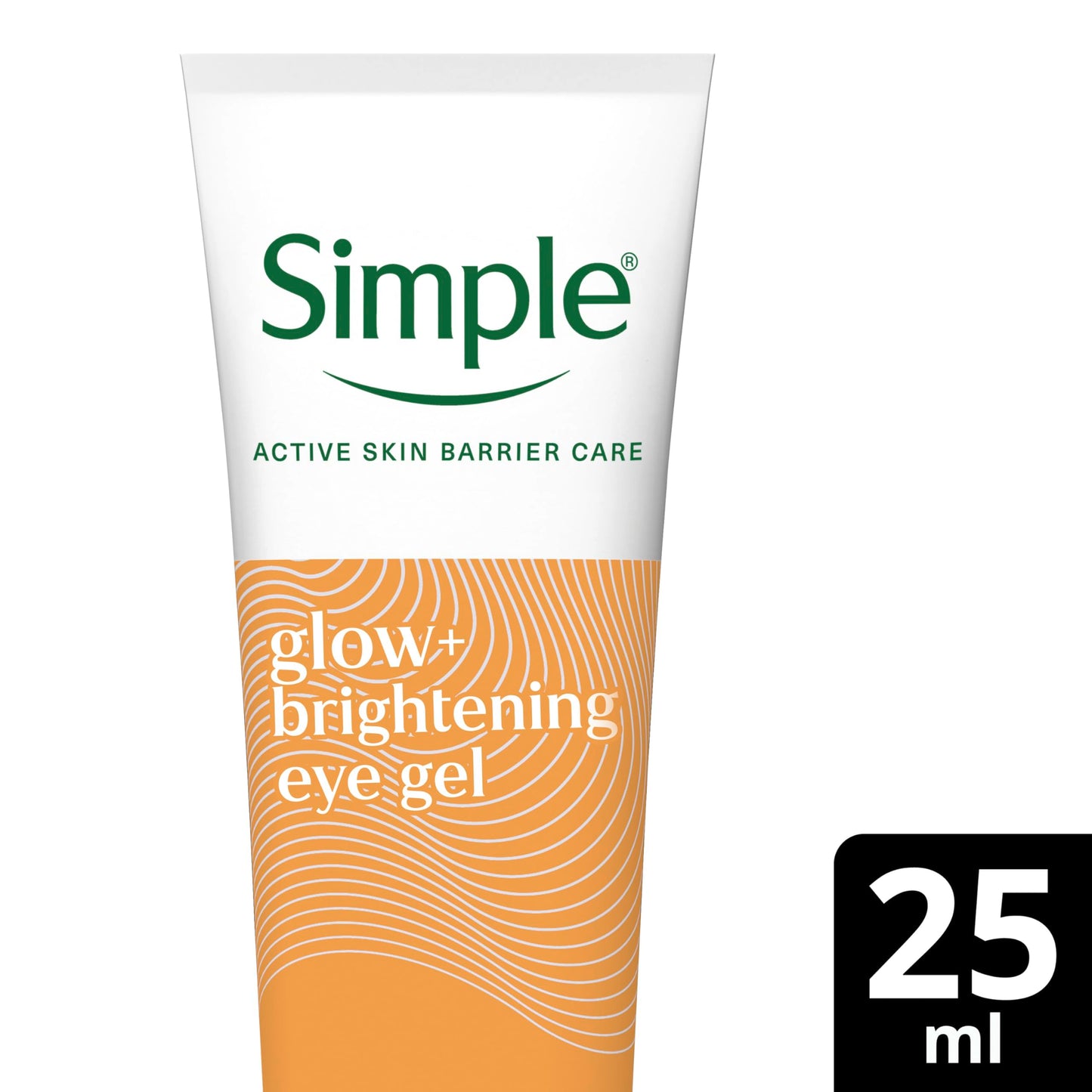 Simple Protect 'n' Glow Brightening Eye Gel Reduces Dark Circles and Relieves Screen-Stressed, Tired Eyes for Sensitive Skin 25 ml