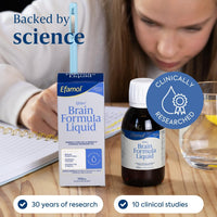 Efamol Efalex Brain Formula Liquid 150ml | Omega 3 Liquid Brain Supplement | Omega 3 DHA + EPA | Omega 6 Evening Primrose Oil | Fish Oil Omega 3 Brain Vitamins | Brain Supplements with Thyme Oil