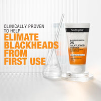 Neutrogena Blackhead Eliminating Facial Scrub, Clear, 150 ml (Pack of 1)