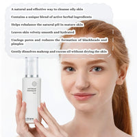 Cinere 100% Natural Cleansing Gel For Oily Skin 150ml | Soap free | Face Cleanser for Acne Prone & Blemish Prone Skin | Cleanser for Oil Control | Glowing Face Wash | Daily Gentle Facial Wash