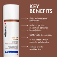 ultrasun Ultrasun Pre Sun Tan Activator 150ml Gel for Sensitive Skin