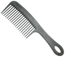 Chicago Comb Model 8 Carbon Fiber, Made in USA, Anti-static, Detangling & Shower comb, adds Lift & Volume, 21.5 cm (8.5 inches) long