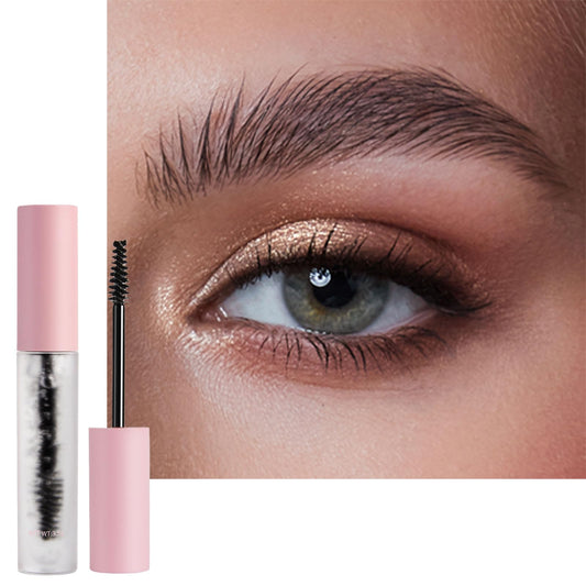 Eyebrow Glue Brow Gel, Eye Brow Shaping Soap, Transparent Long Lasting Waterproof Sweat Proof Brow Fix Gel for Neat Eyebrow Makeup, Natural Look Eyebrow Repair Styling Gel