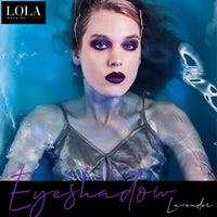 Lola Make Up by Perse Mono Eyeshadow with Natural Ingredients Vegan and Cruelty-Free Eye Makeup Palette High Coverage Satin Eye Shadow for Women, Lavender (027)