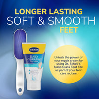 Dr. Scholl's ExpertCare Hydration Boost Daily Moisturiser Cream for Feet 150ml, Fast Absorbing Foot Cream, Enriched with Glycerine and Skin Conditioning Complex for Softer Smoother Feet