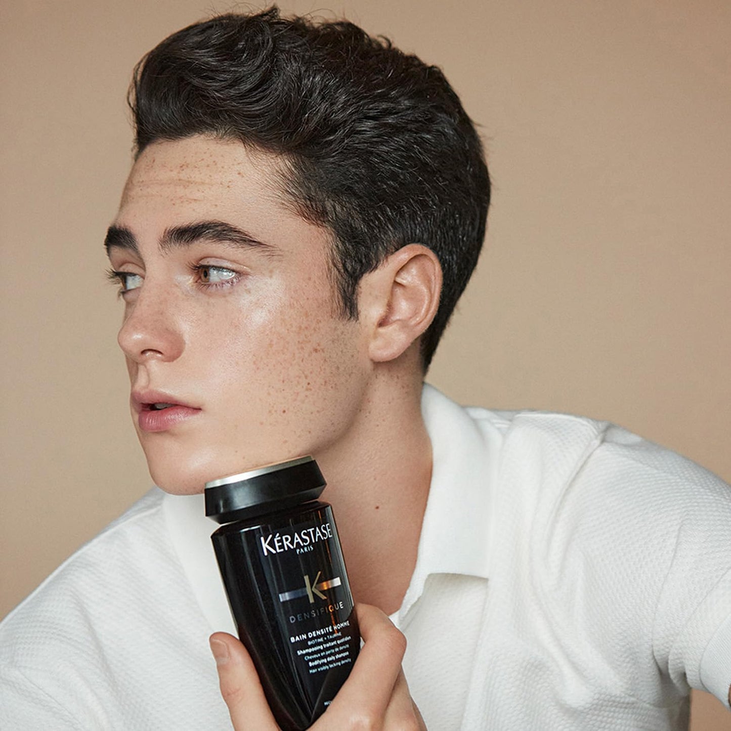 Kérastase Densifique Homme, Thickening & Volumising Shampoo, For Fine Hair, With Biotin & Taurine, Bain Densité, 250ml