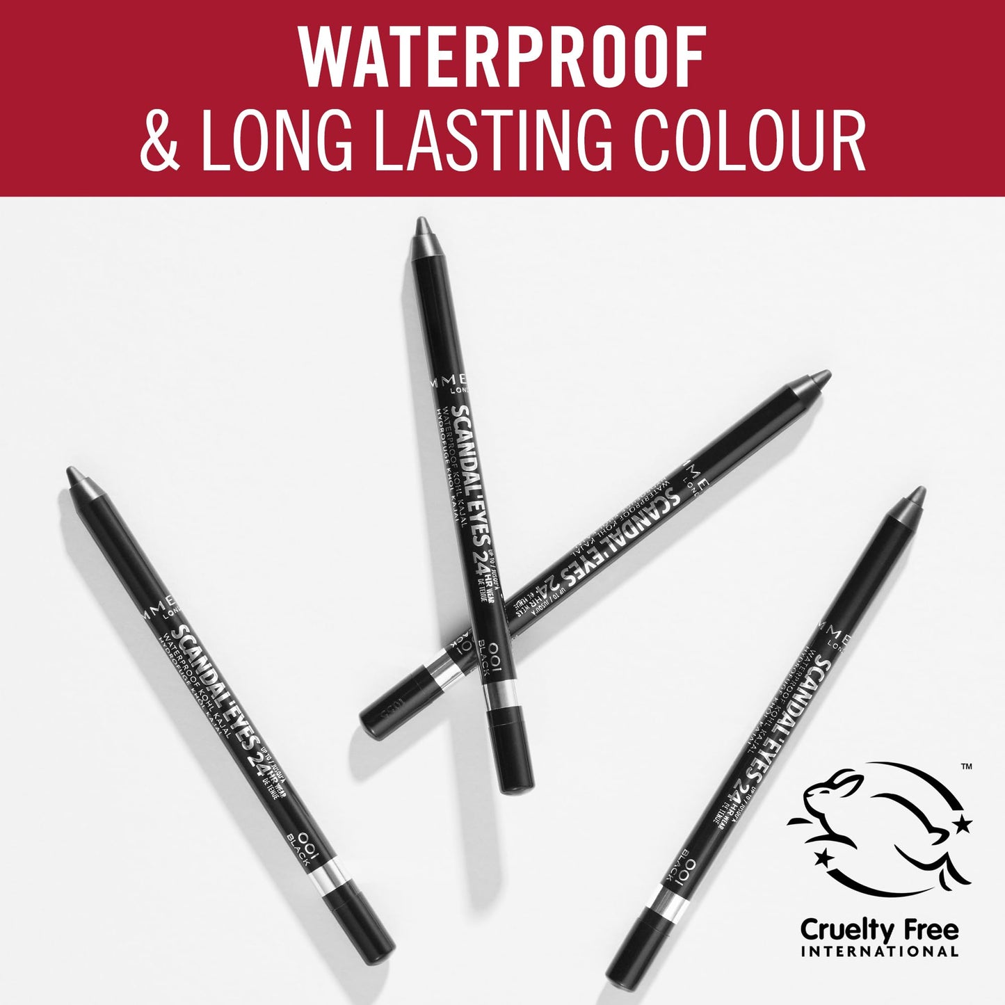 Rimmel Scandal'Eyes Waterproof Eyeliner, Brown