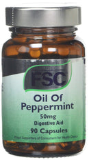 FSC 50mg Oil of Peppermint - Pack of 90 Capsules