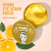 Swiss Beauty Hydra Anti Wrinkle Eye Serum Patch| Treats Dark Circles, Fine Lines And Wrinkles | Enriched With Collagen And Aloe Vera Extract | Shade -Gold, 60 Pcs by Glowrity