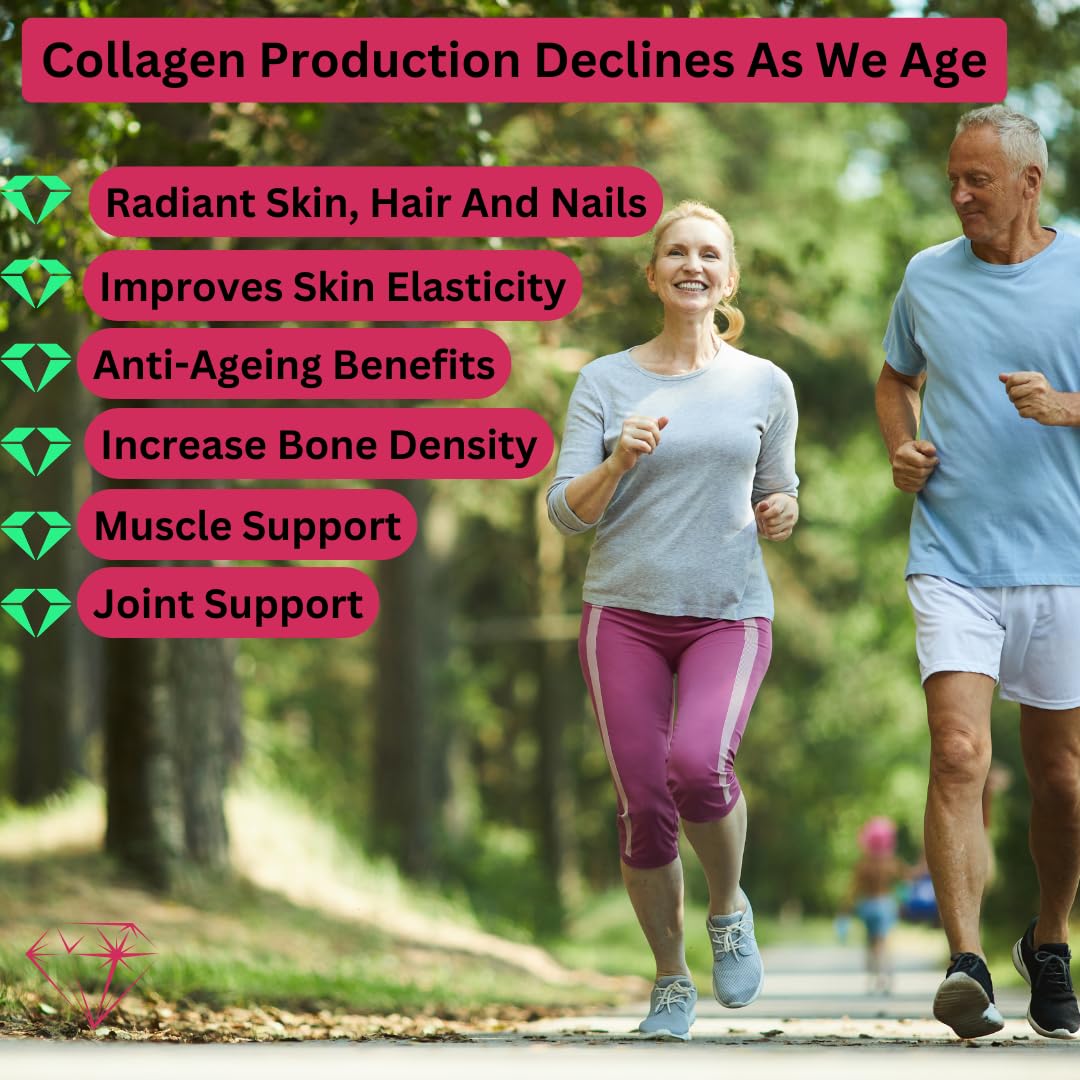 Impeccable IMPECCABLE Marine Collagen Powder - Hydrolysed Collagen Peptides 10,000 mg. Skin, Hair, Nails & Joint Support - Unflavoured, Easy-Mix Collagen Supplement for Women & Men. 300 g / 30 Servings.