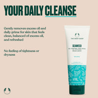 NEW! The Body Shop Seaweed Oil-Control Face Wash 125ml