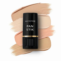 Max Factor MAX FACTOR - Pan Stik Foundation - Rich Creamy Foundation, Smoothing Effect, Full Coverage, Dewy Skin Look - Normal To Dry Skin - 14 Cool Copper - 9g