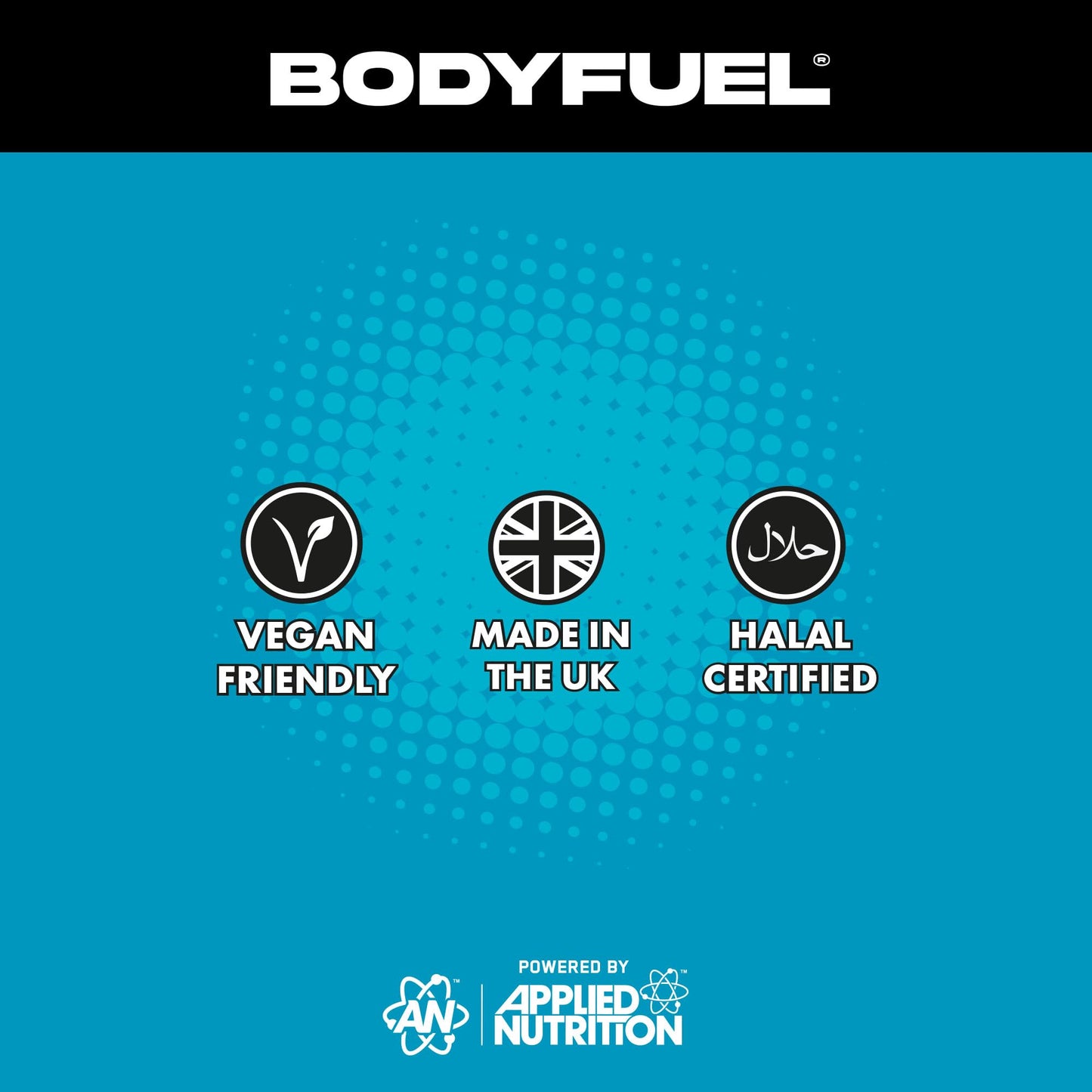 Applied Nutrition BodyFuel Creatine Monohydrate Powder, Increases High-Intensity Physical Performance, Blue Raspberry (300g - 60 Servings)