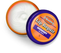 O'Keeffe's Lip Repair Lip Balm Unscented 4.2g & Lip Repair Overnight 7g (Twin Pack)