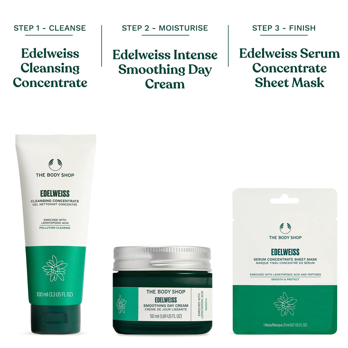 The Body Shop Edelweiss Intense Smoothing Cream 50 Ml