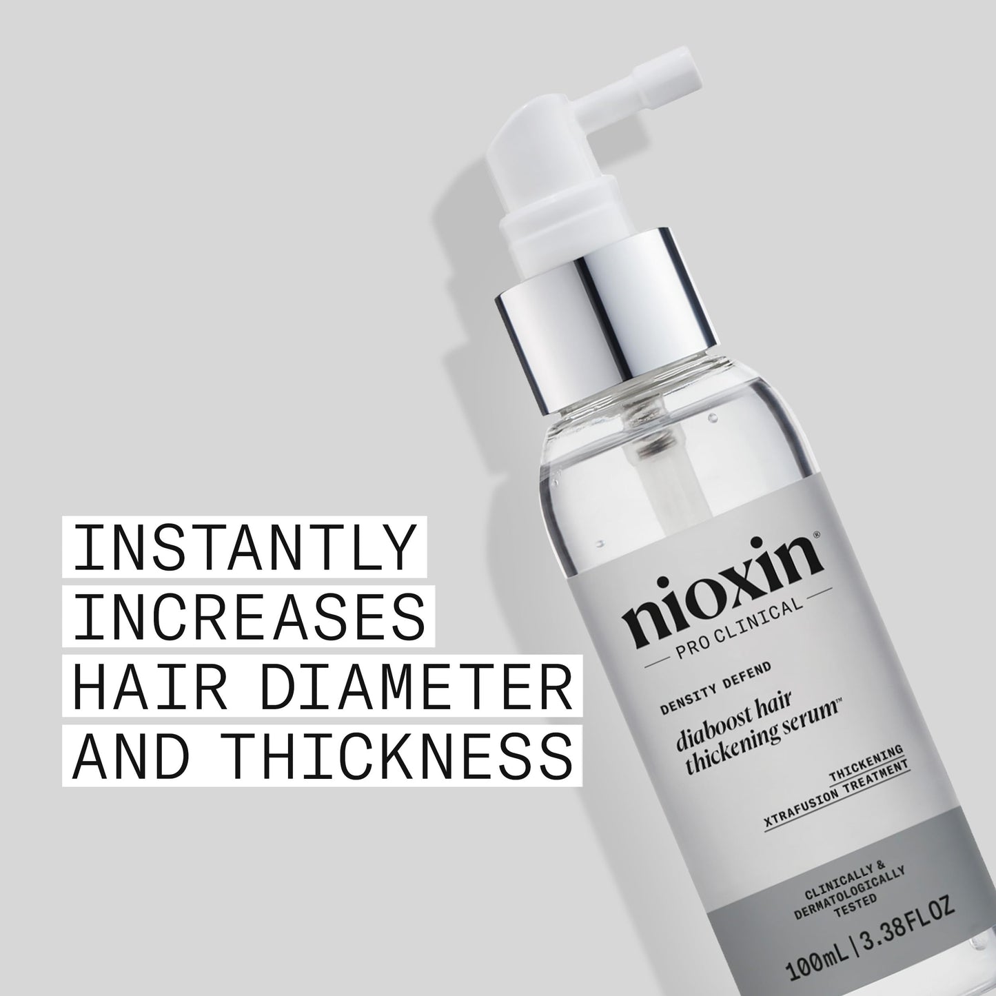 NIOXIN Nioxin Density Defend Diaboost Hair Thickening Serum - Leave in Scalp Treatment Serum with Niacinamide (100ml)