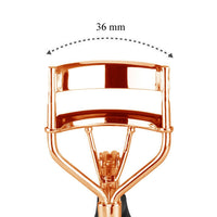 Majestik+ Eyelash Curler With 4 Refill Pads- Designed for No Pinching or Pulling Just Dramatically Curled Eyelashes & Lash Line In Seconds - In Rose Gold