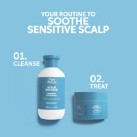 Wella Professionals INVIGO SCALP BALANCE Sensitive Scalp - Gentle Cleansing Shampoo - Dry Scalp Shampoo For Sensitive Scalps - Fragrance Free (300ml)
