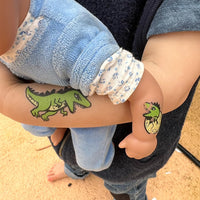 Ready to Daddy Papa & Kind Tattoos | 90 Cool Family Designs | Produced in Germany | DermaTest Verdict Very Good | Great Gift for Dads and Family