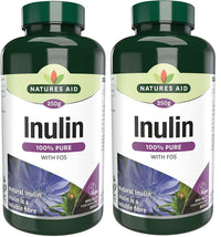 Natures Aid Pure Inulin 250g (Pack of 2)