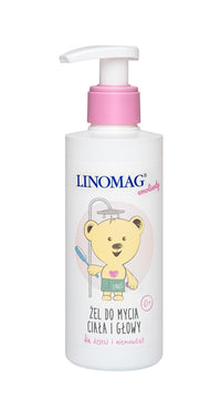 Doeki Linomag Body Body and Head Cleansing Gel for Babies and Infants 200ml