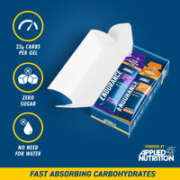 Applied Nutrition ISOTONIC Caffeine Free Energy Gels | Performance-Enhancing Formula | Zero Fat Zero Sugar | 23g Carbohydrates | Pack of 6 x 60g | Variety Pack
