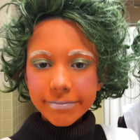 Mysense Orange Face Body Paint,Water Based Washable Face Paint,Non-toxic Cream Body Paint for Adults,Halloween Costume SFX Oompa Loompa Starfire Cosplay Pumpkin Makeup,0.6OZ (18ml)