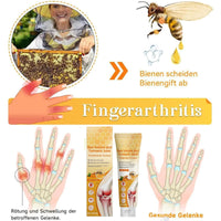 ALLILUYAA Furzero Bee Venom and Turmeric Joint Cream, Furzero Bee Venom Ointment Cream, for Neck, Waist, Back, Hands, Feet